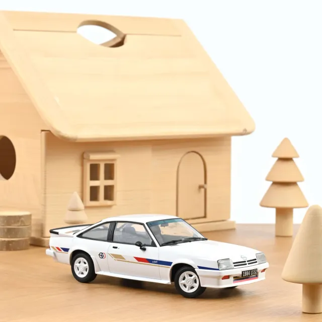 Norev Opel Manta Guy Fréquelin voiture miniature 1/18 blanc