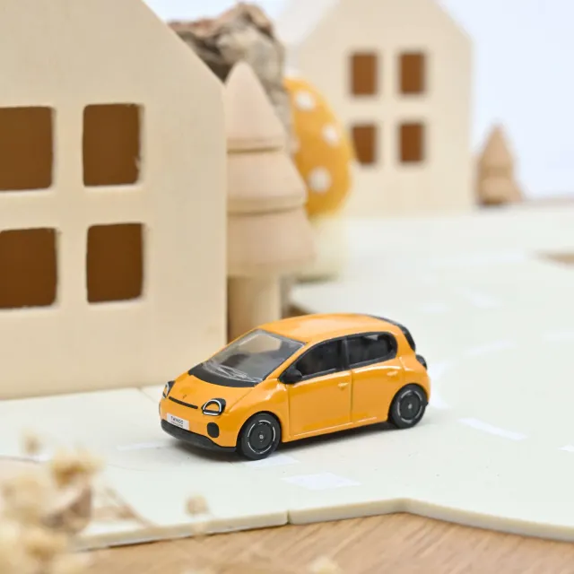 Norev Renault Twingo 2026 miniature 1/64 jaune Mango électrique