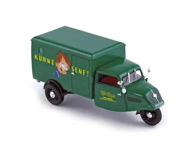 Norev Tempo Hanseat Kühne Mustard 1950 voiture miniature 1/43 fourgon