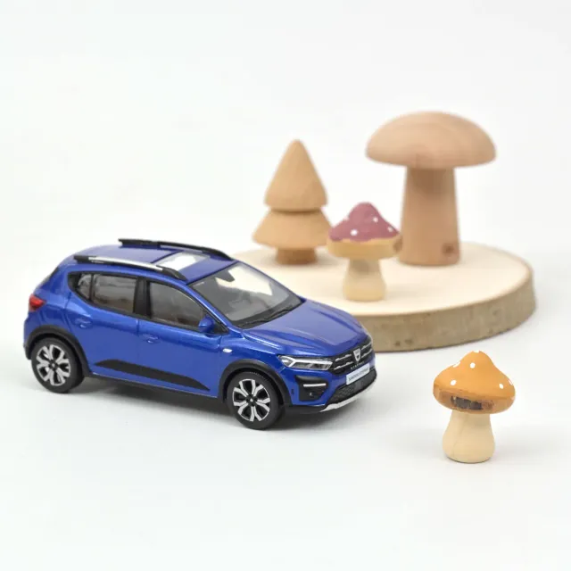 Norev Dacia Sandero Stepway 2021 miniature 1/43 bleu