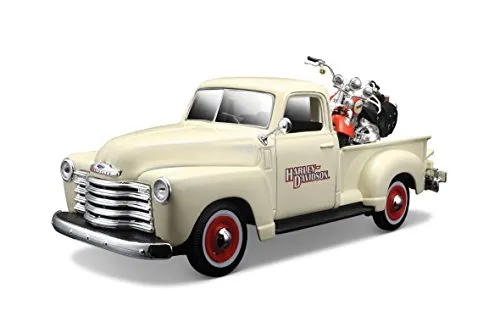 Maisto Chevrolet 3100 Pick-up 1950 miniature 1/24 crème 32194