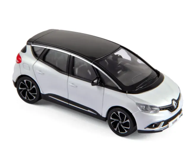 Norev Renault Scénic 2016 miniature 1/43 blanc noir