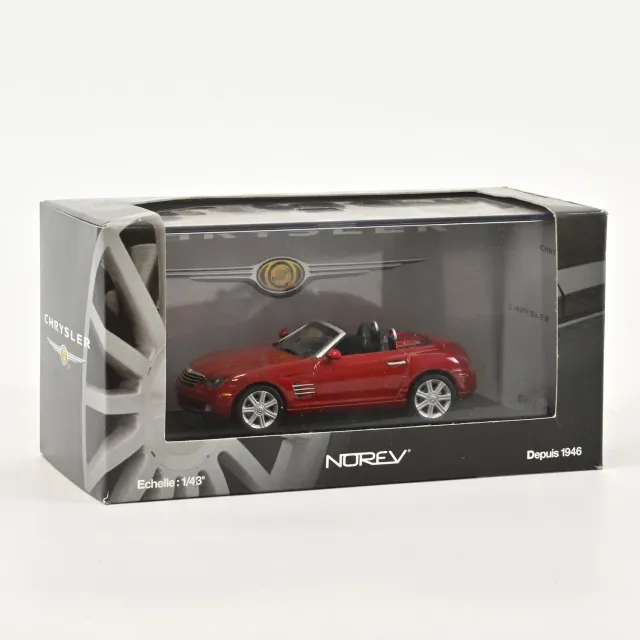 Norev Chrysler Crossfire Roadster voiture miniature 1/43 rouge cristal