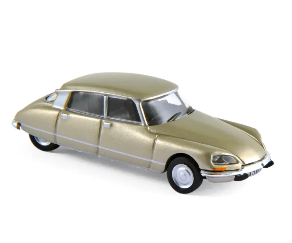 Norev Citroën DS 23 Pallas 1973 miniature 1/87 beige