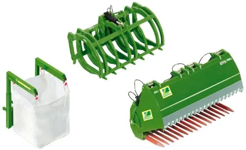 Siku 7382 accessoires chargeur frontal miniature 1/32 John Deere