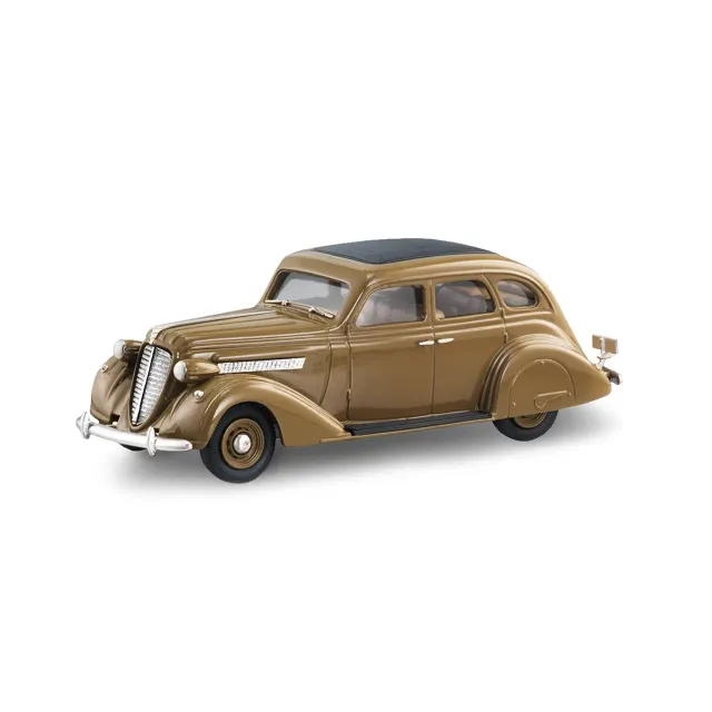 Brooklin Limited 1935 Nash Ambassador 8 Sedan miniature collector marron