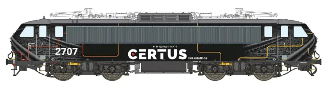 MINIS HLE 27 2707 CERTUS locomotive électrique son Ep.VI