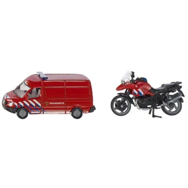 Siku 1656 iSound set pompiers miniature métal avec sons