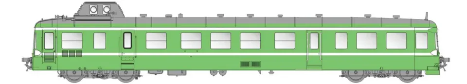 MINIS X3800 3900 autorail SNCF Ep.V N