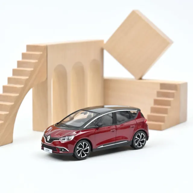 Norev Renault Scénic 2016 miniature 1/43 rouge toit noir