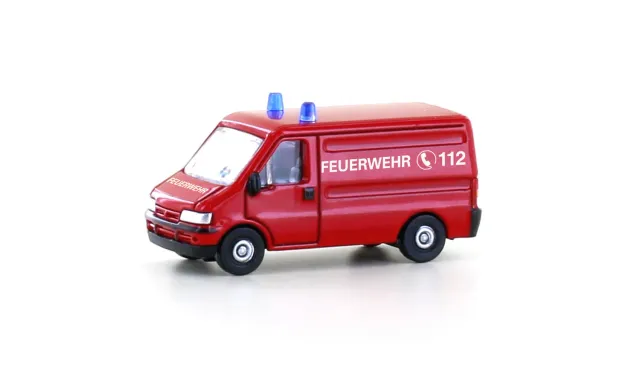 MINIS Fiat Ducato II Transporter voiture miniature rouge pompier
