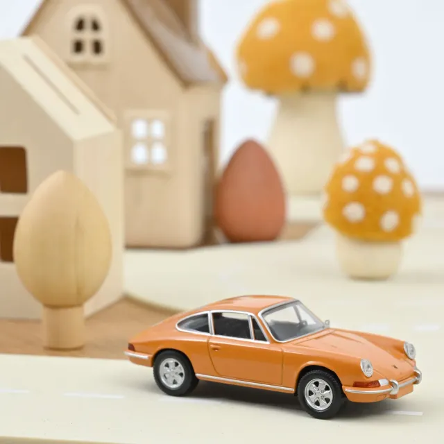 Norev Porsche 911 1969 jet-car 1/43 jaune Bahama jantes Fuchs