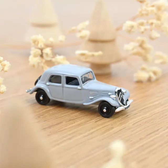 Norev Citroën 11 A 1937 miniature 1/87 gris