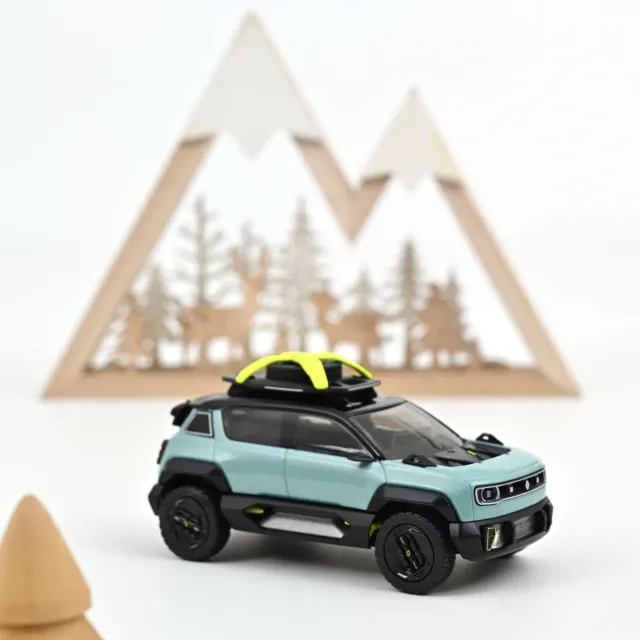 Norev Renault 4Ever Trophy E-Tech miniature 1/43 bleue