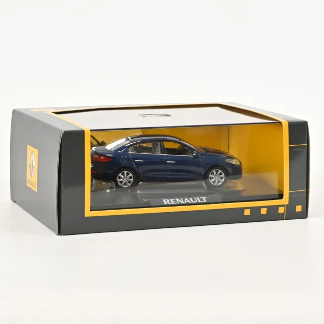 Norev Renault Fluence bleue miniature 1/43
