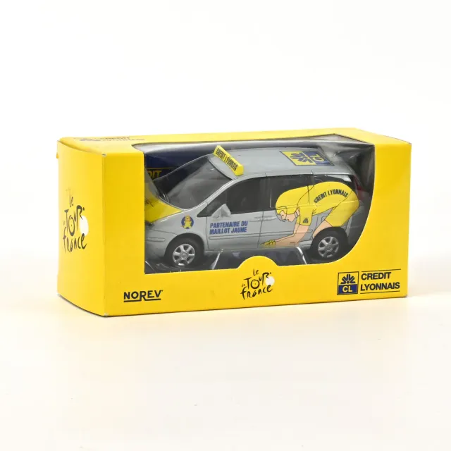 Norev Fiat Ulysse miniature 1/43 Crédit Lyonnais monospace
