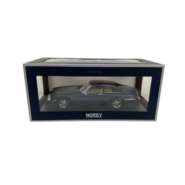 Norev Jaguar XJ-S H.E. Coupé 1982 miniature 1/18 bleu