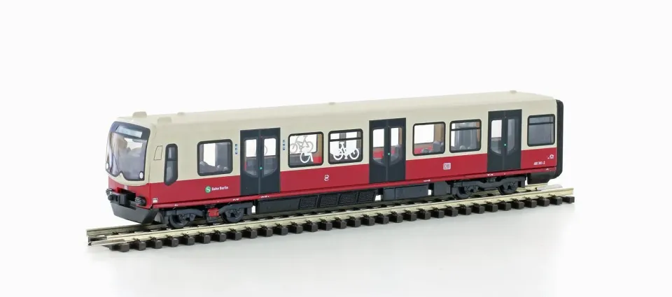 MINIS BR 481 S-Bahn Berlin modèle statique 1:120 Re-Design