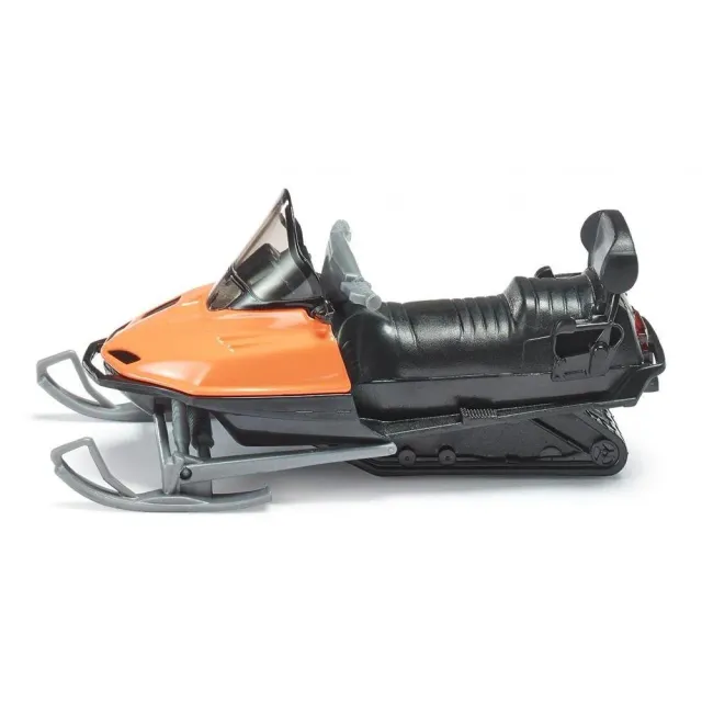Siku 0860 motoneige miniature orange/noir métal 9,3 cm