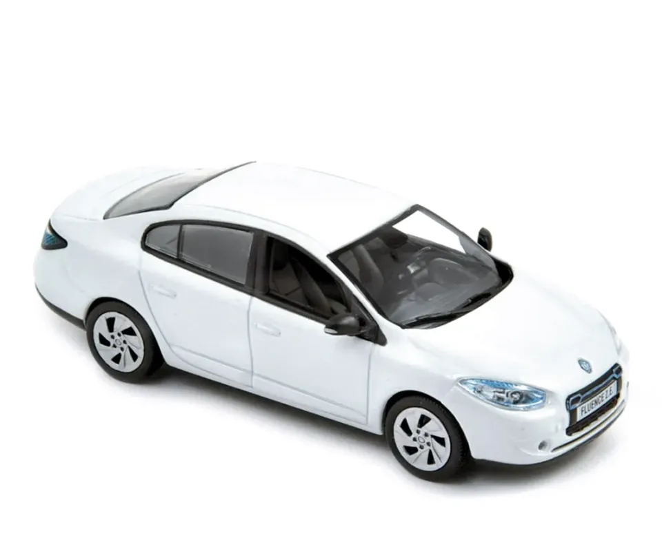 Norev Renault Fluence Z.E. 2011 miniature 1/43 blanche