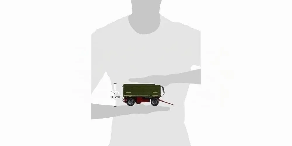 SIKU Control 6781 remorque basculante bilatérale 23 cm verte