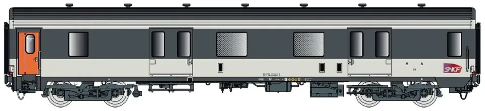 MINIS MC76 Dd2 SNCF Corail fourgon Ep VI N
