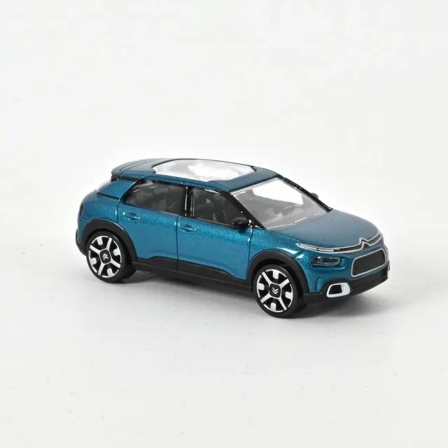 Norev Citroën C4 2017 Bleu miniature 1/64