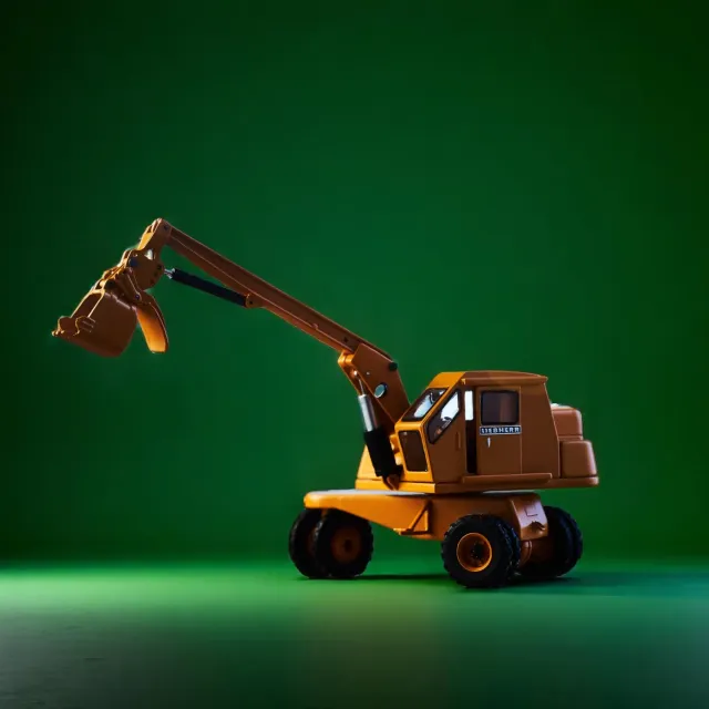 NZG Liebherr L300 pelle miniature 1:50 métal