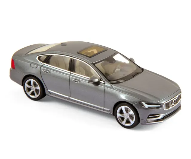 Norev Volvo S90 2016 voiture miniature 1/43 gris osmium