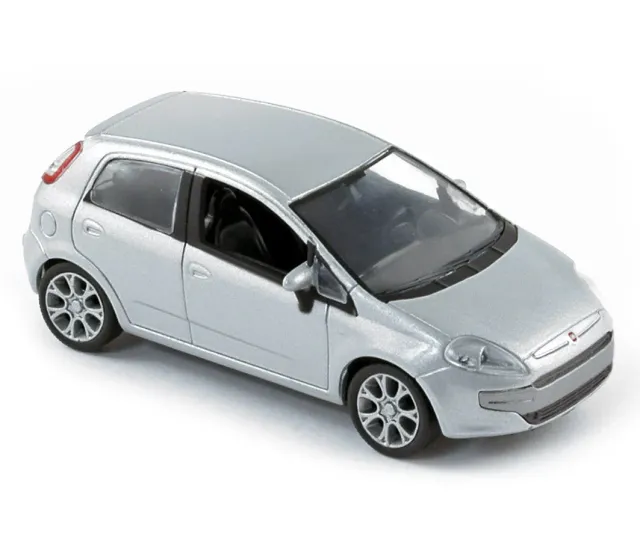 Norev Fiat Punto Evo 2010 voiture miniature 1/43 argent
