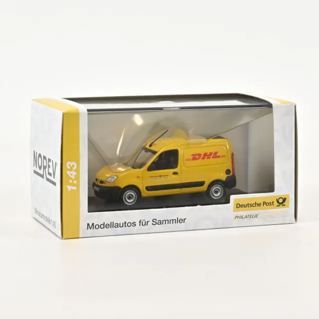 Norev Renault Kangoo II DHL miniature 1/43 jaune