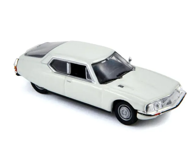 Norev Citroën SM 1974 Meije miniature 1/87 blanc