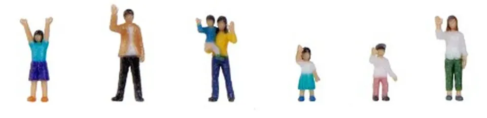 MINIS Set A figurines qui font signe lot de 6 N 1:160
