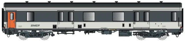 MINIS MC76 Dd2 voiture fourgon SNCF Corail Ep.IV-V
