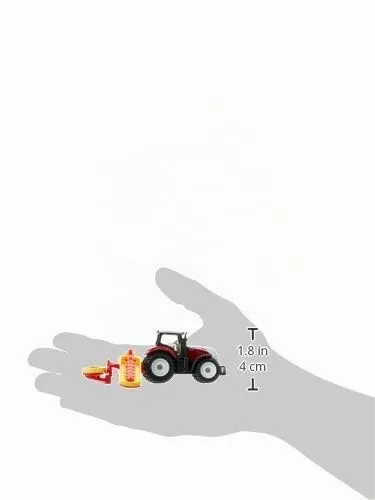 SIKU 1672 Tracteur Steyr faucheuses miniature rouge 11,3cm