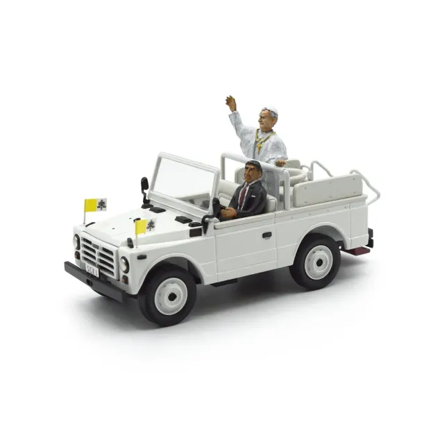 Brooklin Fiat Campagnola Pape Jean-Paul II miniature 1/43 99 ex