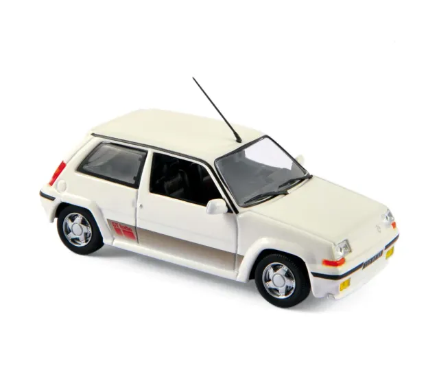 Norev Renault 5 GT Turbo 1989 voiture miniature 1/43 blanc