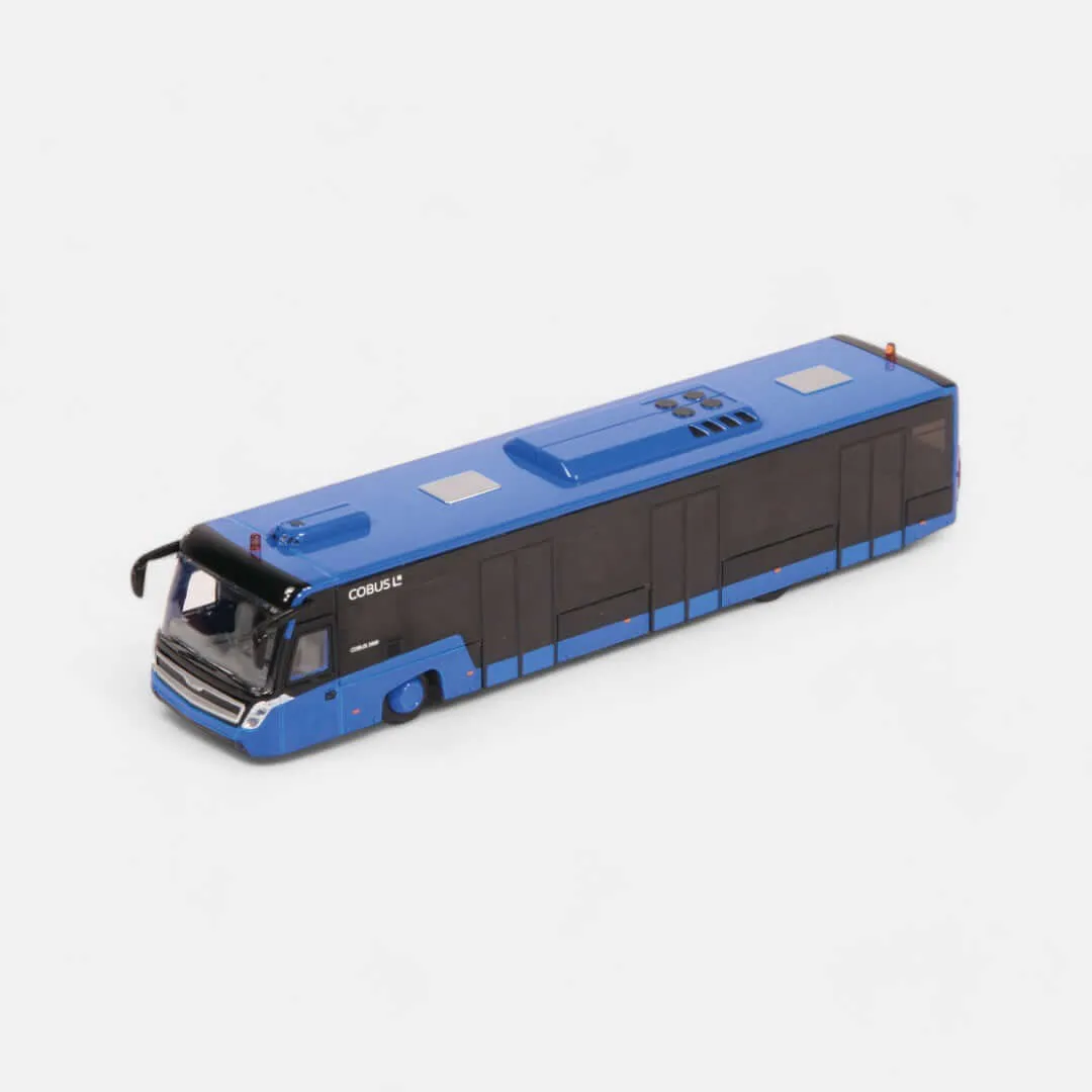NZG Cobus 3002 miniature bus aéroport 1:87 blanc-bleu