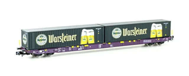 MINIS Sggnss'80 Railrelease wagon porte-conteneurs Ep.VI
