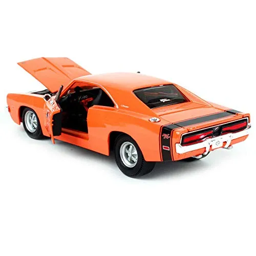 Maisto Dodge Charger R/T 1969 voiture miniature orange 1/24