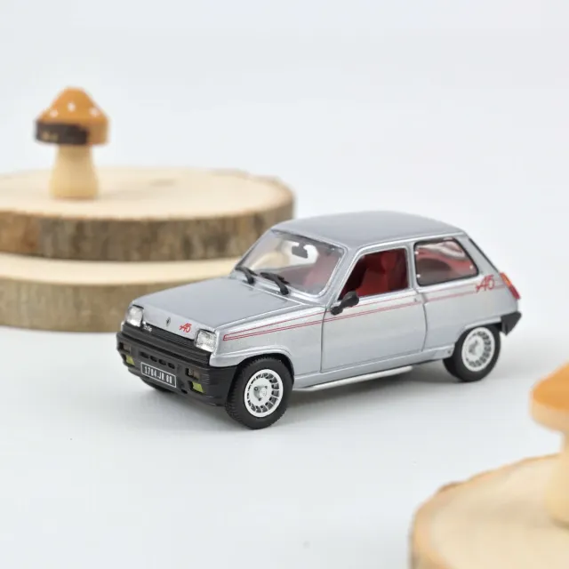 Norev Renault 5 Alpine 1982 miniature 1/43 argent