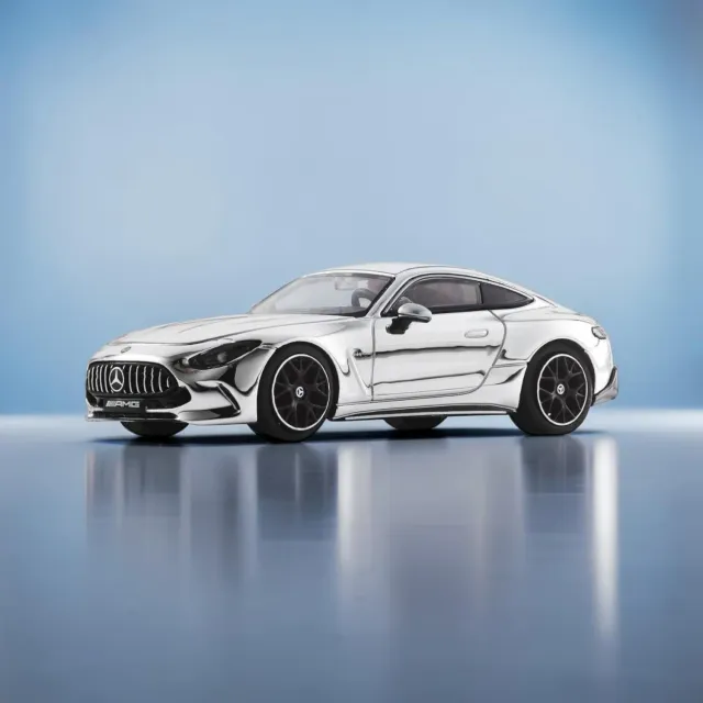NZG Mercedes-AMG GT 63 Special Edition miniature 1/64 chromé