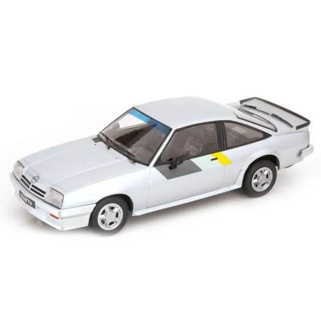 Norev Opel Manta i240 1985 miniature 1/18 argent