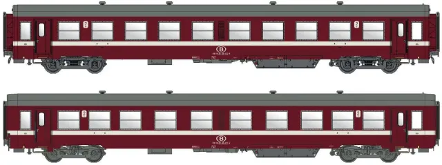 MINIS K4 B SNCB voitures voyageurs Ep V lot 2