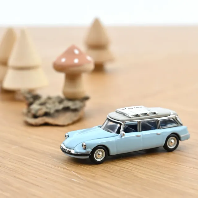 Norev Citroën ID Break 1960 miniature 1/87 bleu Monte-Carlo