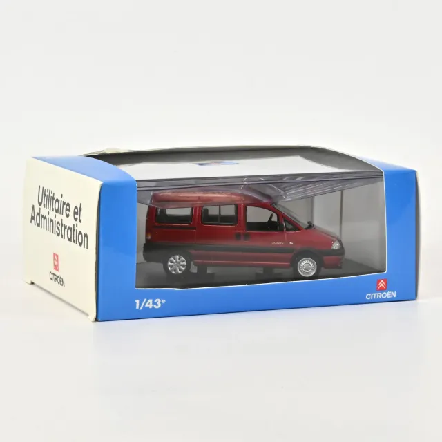 Norev Citroën Jumpy voiture miniature 1/43 rouge lucifer