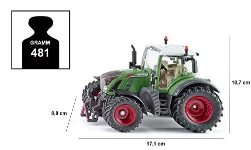 SIKU Farmer 3285 Fendt 724 Vario tracteur vert métal