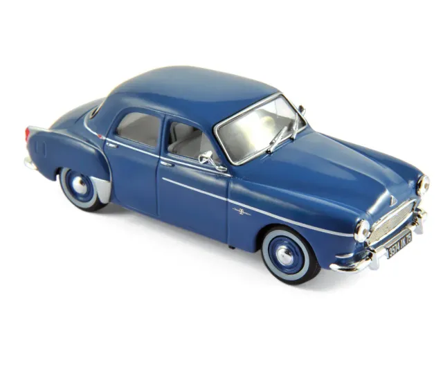 Norev Renault Frégate 1959 voiture miniature 1/43 bleu capri ancienne