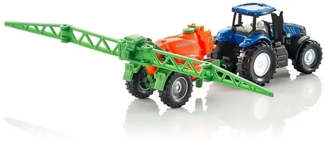 Siku Farmer 1668 tracteur pulvérisateur jouet bleu
