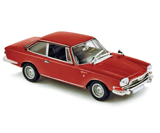 Norev Glas V8 2600 1967 1/87 voiture miniature rouge